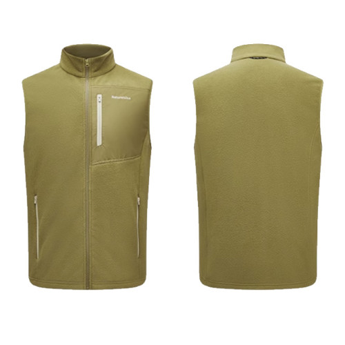 Naturehike 雙面搖粒絨馬甲(CYY2441FS068) - 綠色-S碼 | 抑菌透氣 | 遠紅外升溫