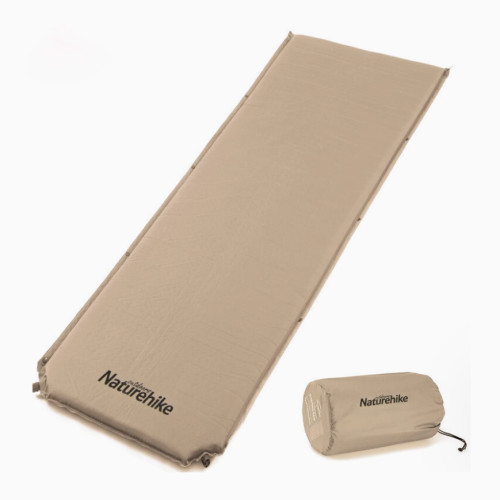 Naturehike D03 可拼接自動充氣睡墊(NH20DZ003) - 卡其色 | 舒適臥躺 | 熱合工藝