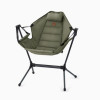 NatureHike YL11 折疊露營搖椅(NH21JJ004) - 橄欖色 | 可調節靠背 | 夾棉枕頭
