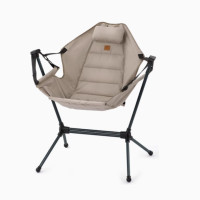 NatureHike YL11 折疊露營搖椅(NH21JJ004) - 砂岩色 | 可調節靠背 | 夾棉枕頭 NatureHike YL11 折疊露營搖椅(NH21JJ004) - 砂岩色 | 可調節靠背 | 夾棉枕頭
