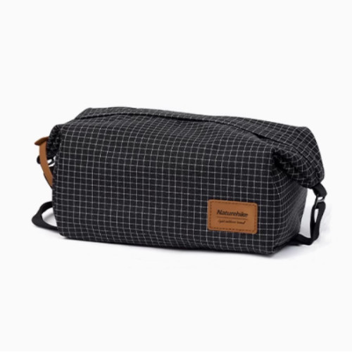 NatureHike XS01 方形洗漱包(NH21LX001) - 黑色 | 防水耐磨 | 加寬手提織帶