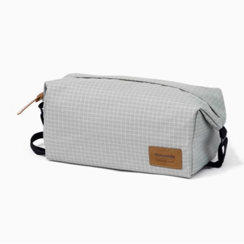 NatureHike XS01 方形洗漱包(NH21LX001) - 灰色 | 防水耐磨 | 加寬手提織帶