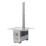 Naturehike 桌上型柴火爐直烟管(PNH22CJ15003) - 銀色 | 獨特排煙 | 高效燃烧