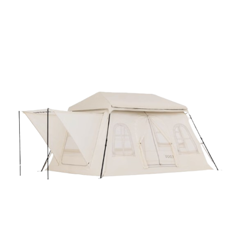 BLACKDOG 覓野 戶外自動帳篷(CBD2300ZP016) - 米色 | 側開門窗 | 全景網紗窗