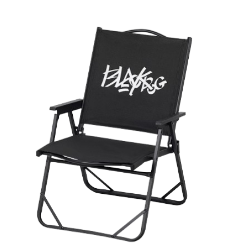BLACKDOG Kermit折疊椅(CBD2300JJ010) - 黑色 | 久坐舒適 | 抗污耐髒
