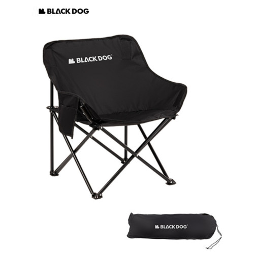 BLACKDOG 浮月 戶外折疊椅(CBD2300JJ020) - 黑色 | 超强透氣性 | 耐磨抗撕裂
