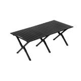 BLACKDOG Ueno 铝合金蛋卷桌(CBD2450JJ027) - 黑色 | 防水防風防震 | 輕巧便攜
