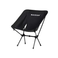 BLACKDOG 輕便月亮椅(CBD2450JJ023) - 黑色-單桿 | 包圍式坐感 | 三點支撐 BLACKDOG 輕便月亮椅(CBD2450JJ023) - 黑色-單桿 | 包圍式坐感 | 三點支撐