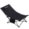 BLACKDOG 逸享 露營躺椅(CBD2300JJ027) - 黑色 | 坐躺兩用 | 加寬椅面