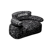 BLACKDOG 露營充氣梳化(BD-CQ23002) - 單人款(黑色) | 内置充氣泵 | 上下獨立氣室