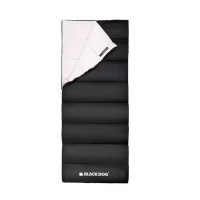 BLACKDOG 思眠 露營信封睡袋(CBD2450WS048) - 黑色(秋冬款) | 全展開設計 | 可蓋可拼 BLACKDOG 思眠 露營信封睡袋(CBD2450WS048) - 黑色(秋冬款) | 全展開設計 | 可蓋可拼