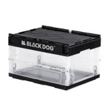 BLACKDOG 萬象 摺叠收納箱(CBD2450XB015) - 透明黑 | 高效收納 | 耐用設計