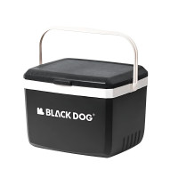 BLACKDOG 悅夏 13L 露營保溫箱(CBD2450CF012) - 黑色 | 24H長效保溫 | 加厚提手