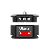 Ulanzi Claw 銳爪快裝板 - 黑色 | 滑塊式鎖扣 | 快速拆裝 | 香港行貨