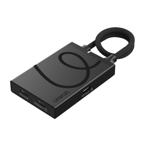 Ulanzi H1 手機攝影拓展塢 - 黑色 | 直播 監看 HDMI轉換器 USB分線器 | 3.2USB介面 | 香港行貨