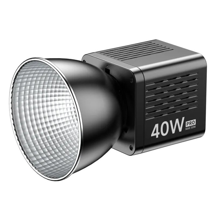 Ulanzi 40W PRO 內置電池COB燈 - 雙色溫款 | 50W高亮超頻 | 70min工作續航 (不帶火牛) | 香港行貨