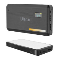 Ulanzi VL200 雙色溫補光燈 - 黑色 | 柔光效果 | 適用於直播與攝影 | 香港行貨