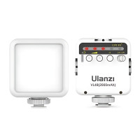 Ulanzi VL49 迷你LED攝影燈 - 白色 | 三冷靴拓展 | 五檔補光調節 | 香港行貨