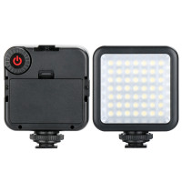 Ulanzi W49 LED攝影補光燈 - 黑色 | 6000K恆定色溫 | 五號電池供電 | 香港行貨