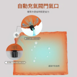 FEELNATURE 戶外可攜帶式自動充氣坐墊 | 野餐露營防潮小坐墊