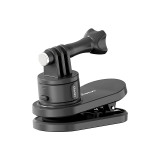 Ulanzi Go QuickⅡ 磁吸背包夾 - 黑色 | 磁吸快拆 | 360 度旋轉 | 多界面拓展 | 香港行貨