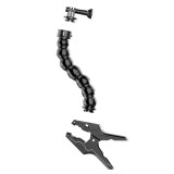 Ulanzi Go-Quick II 蛇形管快拆大力夾 - 黑色 | 適配多種運動攝影機 | 輕便便攜 | 強力夾持 | 香港行貨