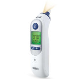 BRAUN IRT6525 寶寶電子耳溫槍 | 年齡可調的發燒指導 | 預熱測溫頭 | 香港行貨 2年保養