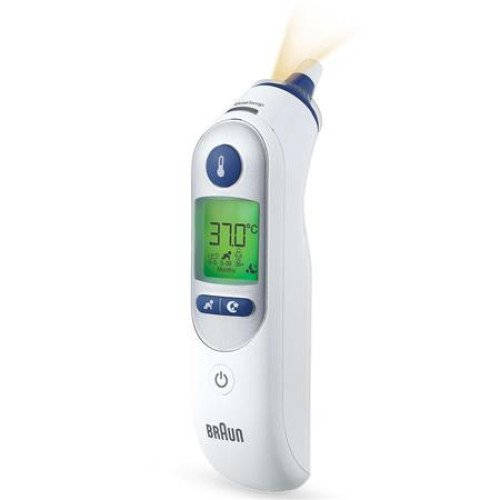 BRAUN IRT6525 寶寶電子耳溫槍 | 年齡可調的發燒指導 | 預熱測溫頭 | 香港行貨 2年保養