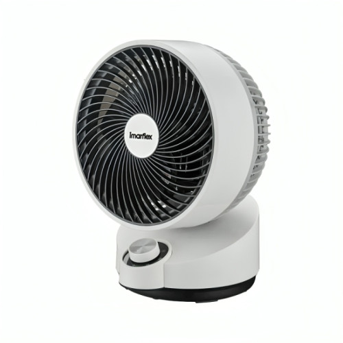 Imarflex 伊瑪牌『龍卷』9.5吋強風循環扇 - IFQ-24M | 簡易旋鈕式操作 | 香港行貨 | 兩年保養