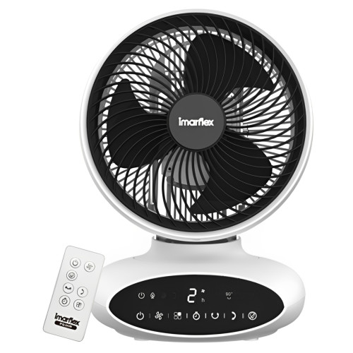 Imarflex 伊瑪牌『極·龍卷』9吋遙控全方位循環扇 - IFQ-243R | 5段風速調校 | 香港行貨 | 兩年保養