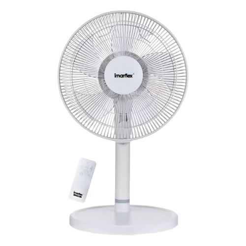Imarflex 伊瑪牌『日和』12吋遙控拍拍座檯扇 - IFT-30PR | 設風速及定時指示燈 | 香港行貨 | 兩年保養