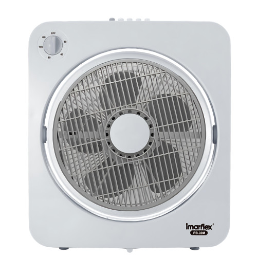 Imarflex 伊瑪牌『季風』12吋定時多角度鴻運扇 - IFB-30M | 前網旋轉360°送風 | 香港行貨 | 兩年保養