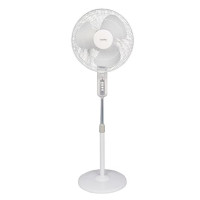 Imarflex 伊瑪牌 IFS-40S2『素鋼。白』16吋機械式金屬座地扇 - 白色 | 可調校俯仰角度 | 香港行貨 | 兩年保養