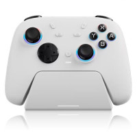 C-STAR 2.4G無缐遊戲手把 - 白色 | 多平台相容 | 可程式按鍵 CS-SW021