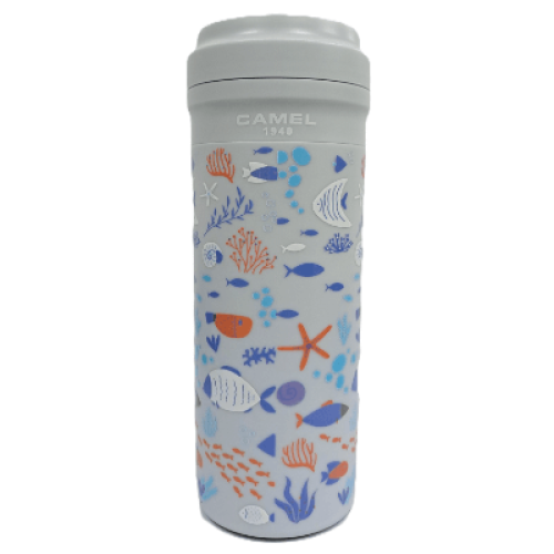 Camel 駱駝牌 CUPPA35FH(IG) 真空玻璃膽保溫杯(350ml) －魚 | 動物系列 | 香港行貨