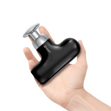 XPower MG18 超細2合1迷你熱敷按摩槍 - 黑色 | 43℃固定熱敷頭 | 熱力震動同步 | 香港行貨