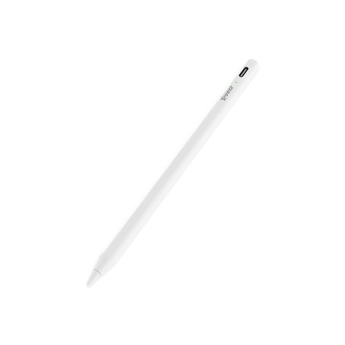 XPower ST6 磁吸主動式觸控筆 (iPad 專用) - 白色 | 傾斜書寫功能 | 自動睡眠功能 | 香港行貨