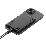 XPower M5K 3合1鋁合金數顯 5000mAh 外置充電器 - 黑色 | PD3.0+15W磁吸無線 | 純鈷電池 | 香港行貨