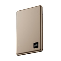 XPower M5K 3合1鋁合金數顯 5000mAh 外置充電器 - 沙漠金色 | PD3.0+15W磁吸無線 | 純鈷電池 | 香港行貨