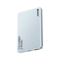 XPower M10K 3合1鋁合金數顯 10000mAh 移動電源 - 淺藍色 | 102mm完美Fit位 | 支援iOS電量顯示 | 香港行貨 XPower M10K 3合1鋁合金數顯 10000mAh 移動電源 - 淺藍色 | 102mm完美Fit位 | 支援iOS電量顯示 | 香港行貨