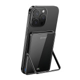 XPower M5K2 5合1鋅合金支架數顯 5000mAh 移動電源 - 黑色 | PD3.0+Qi2磁吸 | Ai智能調節 | 香港行貨