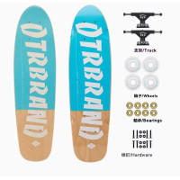 OTR 楓木小魚板 | 初學者新手訓練小魚板 | 24吋 (天空藍)