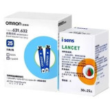 OMRON 歐姆龍631/632 血糖試紙（25條/瓶）+25針頭 | 強抗干擾 | 微量採血