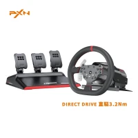 PXN V10 PRO 直驅模擬賽車方向盤 | 超真實力反饋 | 電競軚盤 | 賽車模擬 | 支持PC/PS4/XBOX ONE | 香港行貨代理直送