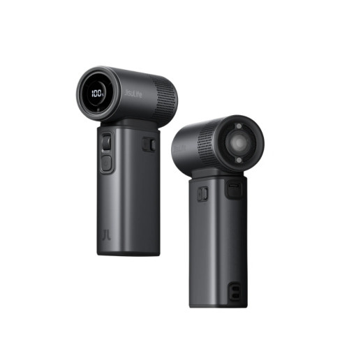 JisuLife FA55 Handheld Fan Ultra2 超高速手提風扇 - 灰色 | 19m/s 風速 | 三重消音技術 | 香港行貨 | 一年質保