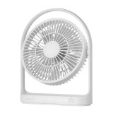 JisuLife FA19 Table Fan Life5 無線自然風桌面風扇 - 白色 | 15小時續航 | 超靜音馬達 | 香港行貨
