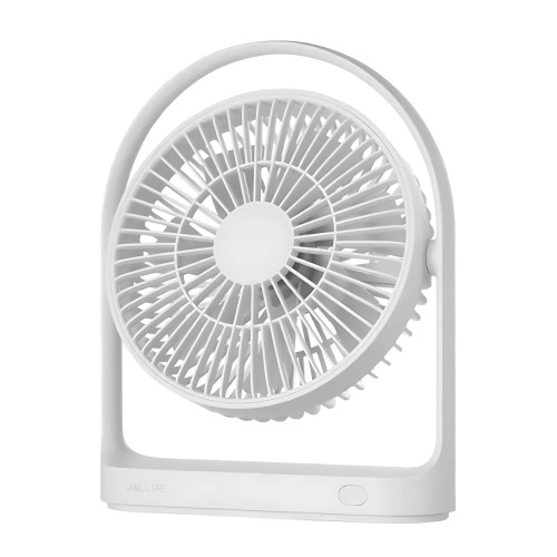 JisuLife FA19 Table Fan Life5 無線自然風桌面風扇 - 白色 | 15小時續航 | 超靜音馬達 | 香港行貨