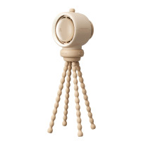 JisuLife Stroller Fan Life2S 多功能可拆式風扇 - 棕色 | 可拆換PET布濾網 | 矽膠八爪腳 | 香港行貨