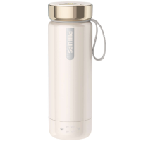 Philips AWP2769AP/97 GoZero 便攜電熱水樽 - 杏色 | 4重預設加熱溫度 | 8小時長效保溫 | 香港行貨