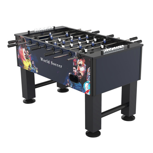 JX-101K 55吋桌式桌上足球機 - 深藍色 | 室內足球對戰台 | 家庭娛樂足球檯 | 包上門安裝及運費